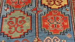 Antique Moghan Kazak Rug - 3965921
