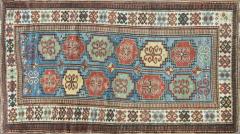 Antique Moghan Kazak Rug - 3965925