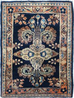 Antique Mohajeran Sarouk Rug 19 x 25 - 4287721