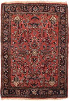 Antique Mohajeran Sarouk Rug 20 x 30  - 4279313