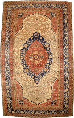 Antique Mohtasham Kashan Area Rug 10 2 x 17 0  - 4297436