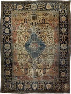Antique Mohtasham Kashan Rug 10 1 x 13 1  - 4298397