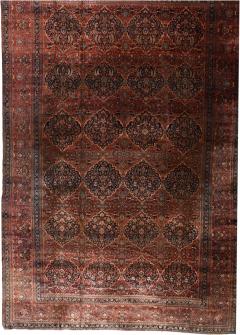 Antique Mohtasham Kashan Rug 13 3 x 20 4  - 4318829