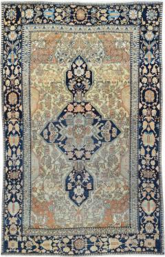 Antique Mohtasham Kashan Rug 3 11 x 6 7  - 4458576