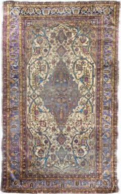 Antique Mohtasham Kashan Rug 4 0 x 6 10  - 4405351
