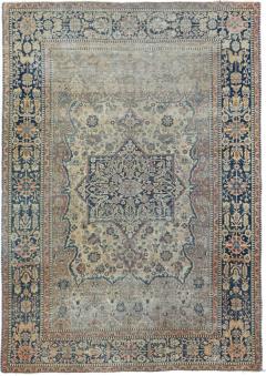 Antique Mohtasham Kashan Rug 4 6 x 6 8  - 4405375