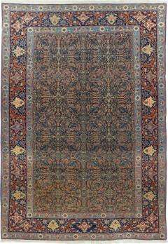 Antique Mohtasham Kashan Rug 4 7 x 6 8  - 4321053