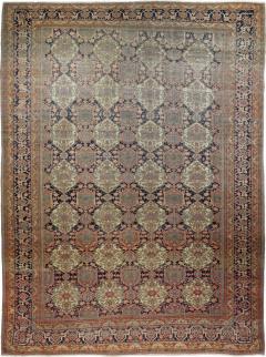 Antique Mohtasham Kashan Rug 7 6 x 10 3  - 4321038