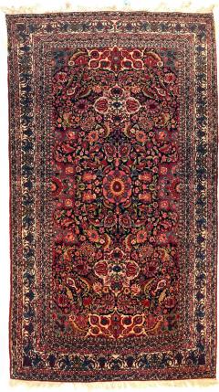 Antique Nain Toudeshk Rug 49 x 85 - 4355787