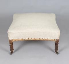 Antique Napoleon III Ottoman - 3243686