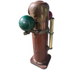 Antique Nautical Us Navy Ships Binnacle Compass - 4382852