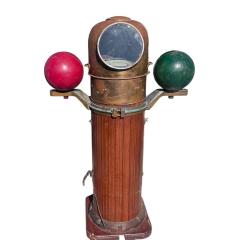 Antique Nautical Us Navy Ships Binnacle Compass - 4382854