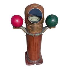 Antique Nautical Us Navy Ships Binnacle Compass - 4383645