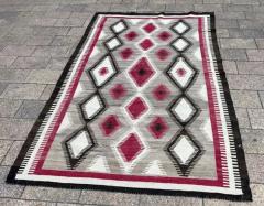 Antique Navajo Rug Dimond Design - 3970165