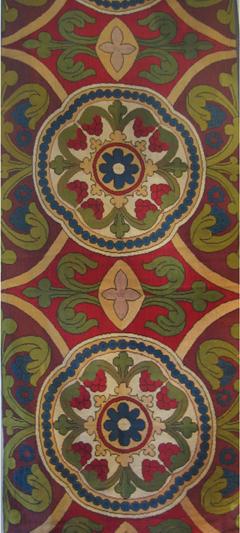 Antique Neoclassical Needlepoint Rug France circa 1860 - 4450403