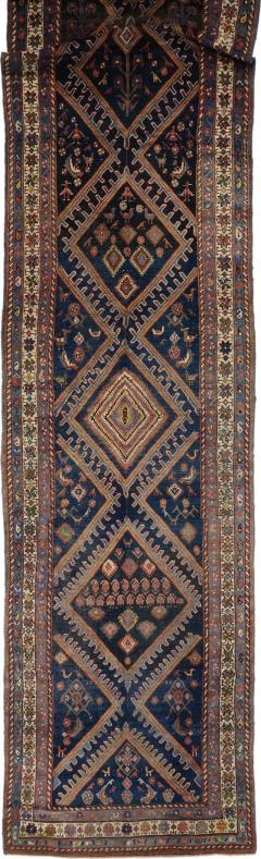 Antique North West Persian Runner 38 x 1511 - 4461013