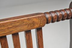 Antique Oak Carver Armchair United Kingdom ca 1880s - 4563276