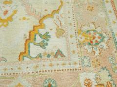 Antique Oushak Carpet 109 x 14 - 3961696