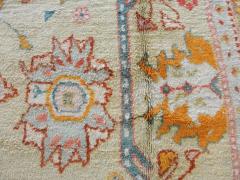 Antique Oushak Carpet 109 x 14 - 3961698