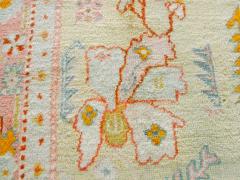 Antique Oushak Carpet 109 x 14 - 3961720
