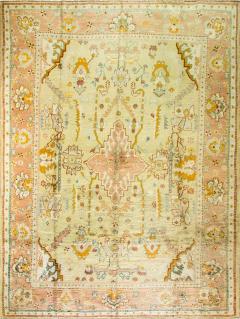 Antique Oushak Carpet 109 x 14 - 4005020