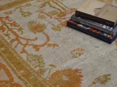 Antique Oushak Carpet - 652512