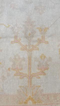 Antique Oushak Carpet Muted colors 117 148  - 3958502