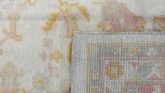 Antique Oushak Carpet Muted colors 117 148  - 3958507