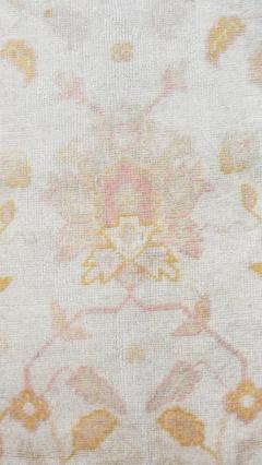 Antique Oushak Carpet Muted colors 117 148  - 3958510