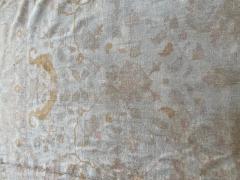 Antique Oushak Carpet Muted colors 117 148  - 3958551