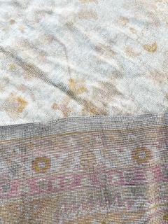 Antique Oushak Carpet Muted colors 117 148  - 3958555