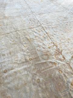 Antique Oushak Carpet Muted colors 117 148  - 3958557