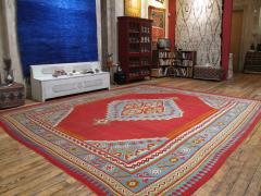 Antique Oushak Kilim - 566948