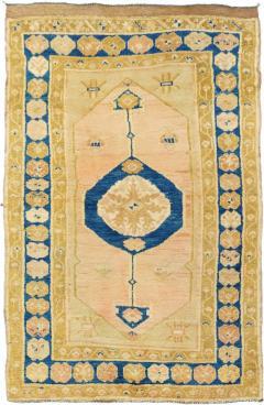 Antique Oushak Rug 3 10 x 5 10  - 4562032
