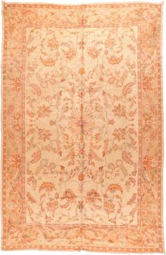 Antique Oushak Rug 9 5 x 15 9  - 4298419