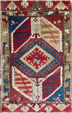 Antique Oushak Yastik Anatolian Rug - 4362303