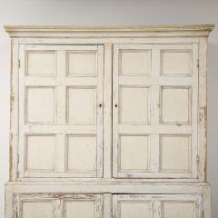 Antique Painted Cabinet - 3777575