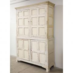 Antique Painted Cabinet - 3777576