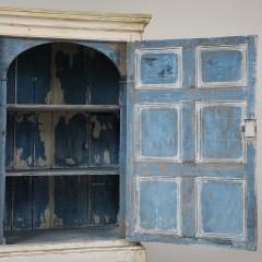 Antique Painted Cabinet - 3777577