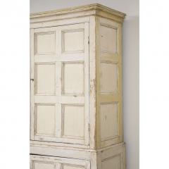 Antique Painted Cabinet - 3777579