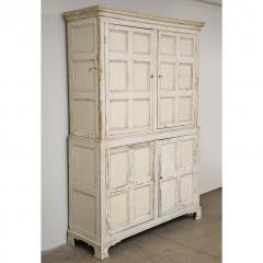 Antique Painted Cabinet - 3777580