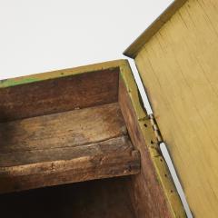 Antique Painted Chest in Leaf Design American Early 20th century - 4518308