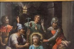 Antique Painting on Copper The Mockery of Christ  - 3674110