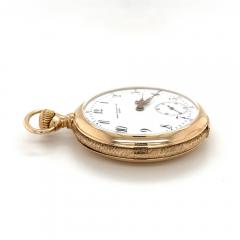 Antique Patek Philippe Pocket Watch 258729 in 18k Gold With Arabic Numerals - 3601682