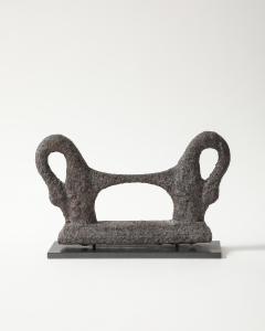 Antique Patinated Cast Iron Boot Scraper on Stand - 4425642