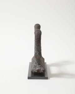 Antique Patinated Cast Iron Boot Scraper on Stand - 4425648