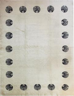Antique Peking Chinese Art Deco Carpet - 4095391