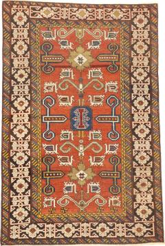 Antique Perpedil Rug 3 5 x 5 3  - 4458571