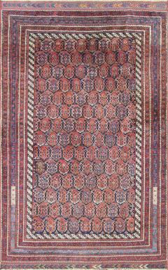 Antique Persian Afshar Carpet Magnificent Tribal 58 x 95  - 4095385