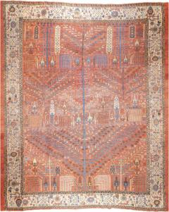 Antique Persian Bakhshayesh Rug 9 5 x 11 4  - 4297284